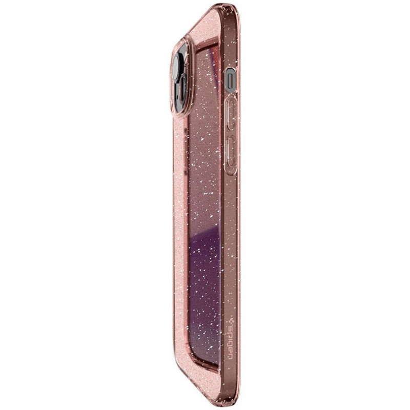 Чохол Spigen для Apple iPhone 15 Liquid Crystal Glitter, Rose Quartz