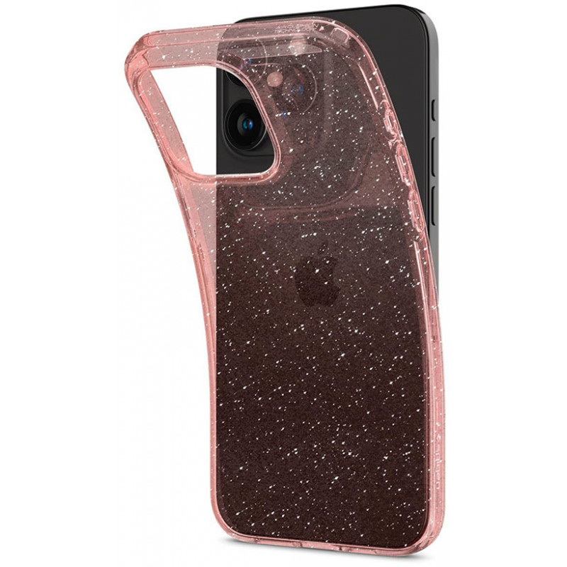 Чохол Spigen для Apple iPhone 15 Pro Liquid Crystal Glitter, Rose Quartz