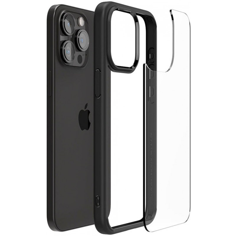 Чохол Spigen для Apple iPhone 15 Pro Ultra Hybrid, Matte Black