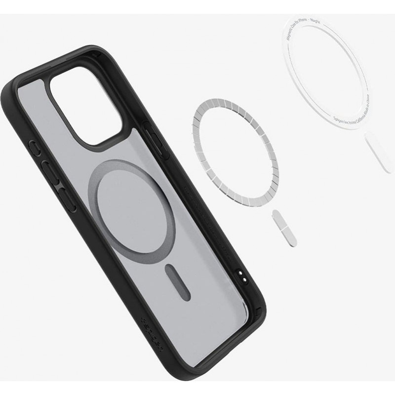 Чохол Spigen для iPhone 15 Pro Max Ultra Hybrid MagFit, Frost Black