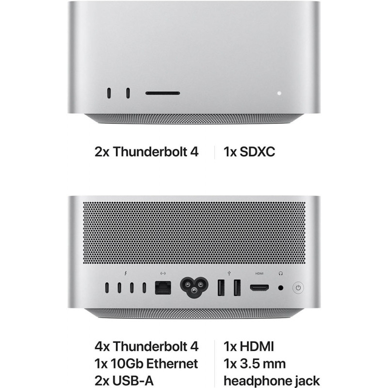 Неттоп APPLE Mac Studio M1 Max Chip 32GB/512GB 2022