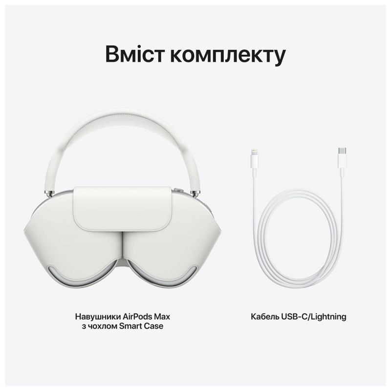 Навушники Apple AirPods Max – Silver