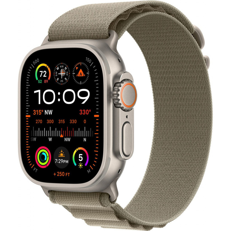 Ремінець Apple для 49mm Olive Alpine Loop Medium