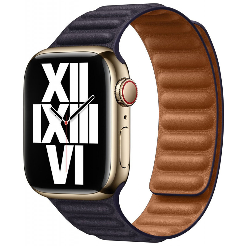 Ремінець Apple Watch 41mm Ink Leather Link – M/L