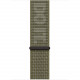 Ремінець Apple Watch 45mm Sequoia/Pure Platinum Nike Sport Loop