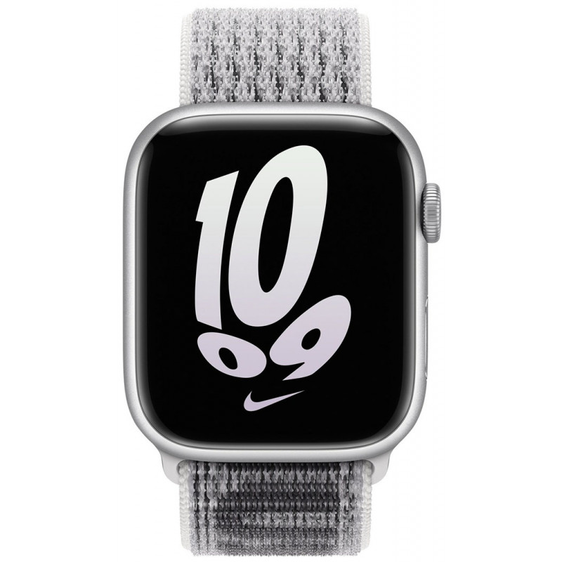 Ремінець Apple Watch 45mm Summit White/Black Nike Sport Loop